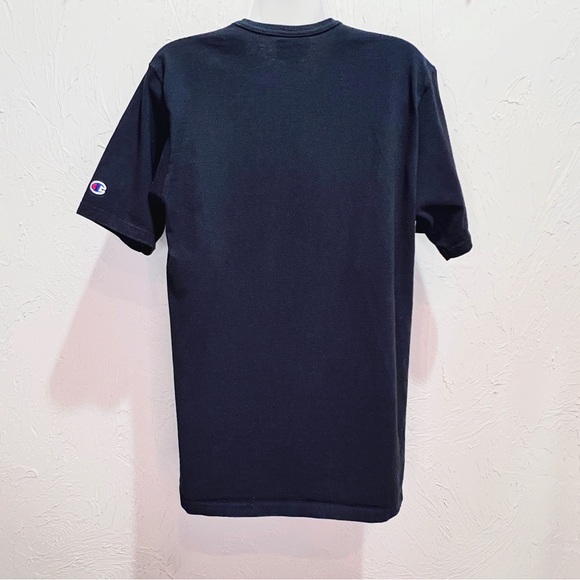 Champion Heritage Black T Shirt Thorns and Roses y2k Men's M - Picture 3 of 8